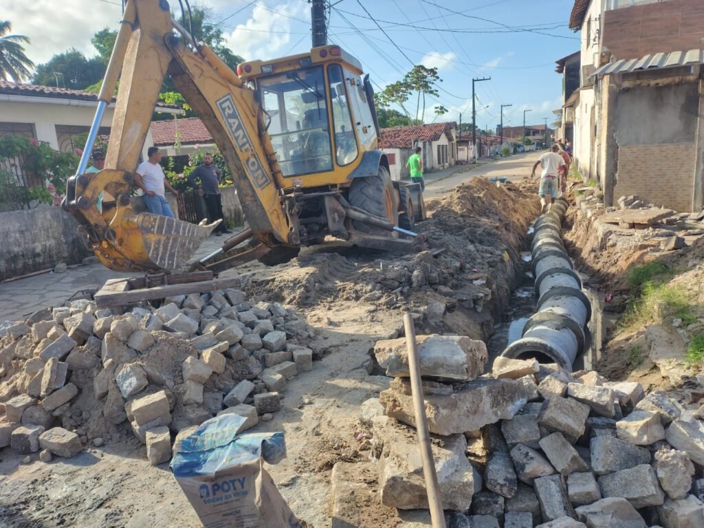 Secretário Cumpre Missão E Acompanha “in Loco” Obras De Infraestrutura Em Fagundes. Vereador Elton Gomes Parabeniza Ação Da Prefeitura